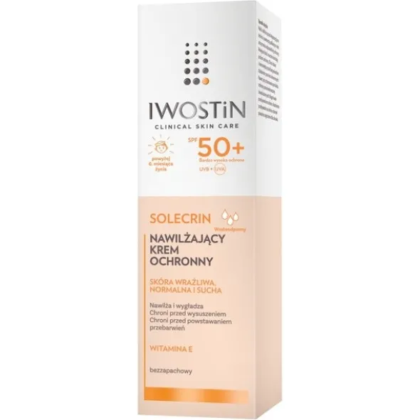 Iwostin Solecrin, krem ochronny SPF 50+, 50 ml