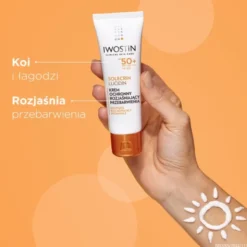 Iwostin Solecrin Lucidin, krem na przebarwienia, SPF 50+, 50 ml