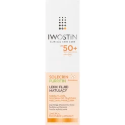Iwostin Solecrin Purritin, lekki fluid matujący SPF 50+, 40 ml