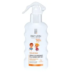 Iwostin Solecrin, spray ochronny dla dzieci SPF 50+, 175 ml