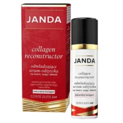 Janda Collagen Reconstructor, odmładzające serum-odżywka na twarz, szyję i dekolt, 50 ml