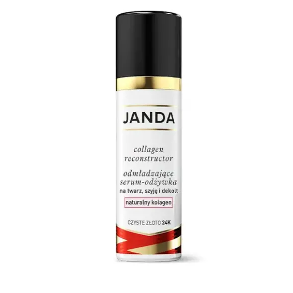 Janda Collagen Reconstructor, odmładzające serum-odżywka na twarz, szyję i dekolt, 50 ml