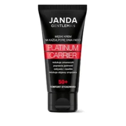 Janda Gentleman, Platinum Carrier 50+, męski krem na każdą porę dnia i nocy, 50 ml