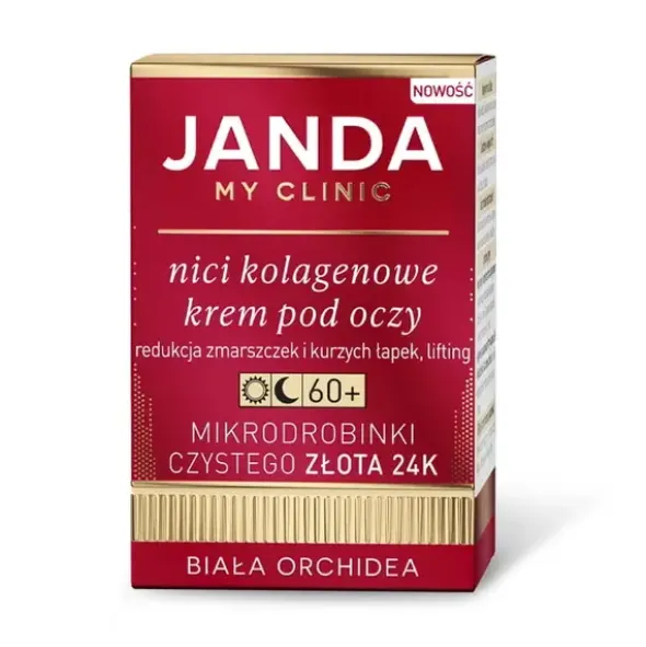 Janda Nici Kolagenowe, krem pod oczy 60+, 15 ml