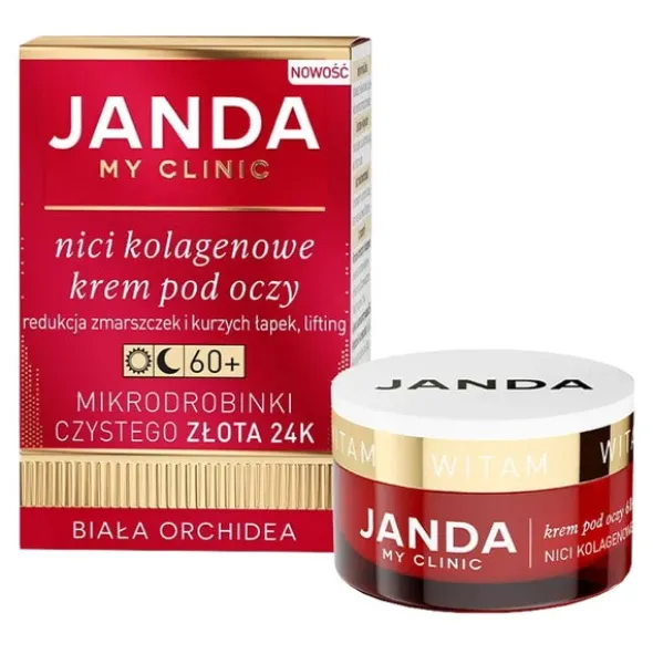 Janda Nici Kolagenowe, krem pod oczy 60+, 15 ml