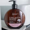 Jantar Collagen Boost, regenerujące mydło do rąk i ciała, 400 ml