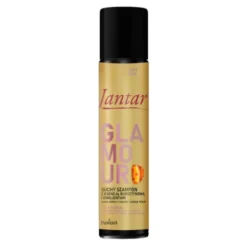 Jantar Glamour, szampon suchy z esencją bursztynową, emolientowy, 180 ml