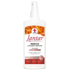 Jantar Medica, mgiełka z wyciągiem z bursztynu do włosów zniszczonych, 200 ml