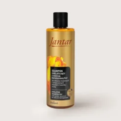 Jantar, szampon chelatujący z esencją bursztynową do włosów matowych i zniszczonych, 300 ml