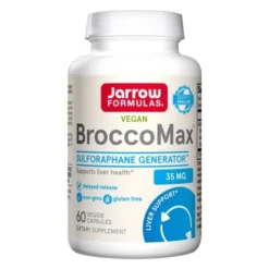 Jarrow Formulas BroccoMax, kapsułki o opóźnionym uwalnianiu, 60 szt.