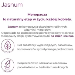 Jasnum Dzień i Noc, kapsułki, 30 szt. na dzień + 30 szt. na noc