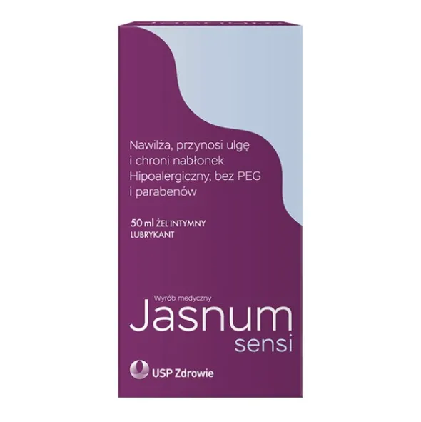 Jasnum Sensi, żel intymny, 50ml