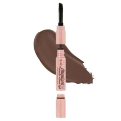 J.Cat Beauty, Attention!, pomada z żelem do stylizacji brwi 4w1, 102 Dark Brown, 2,7 g