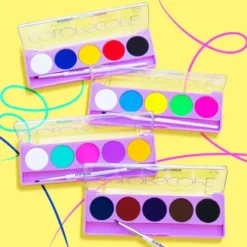 J.Cat Beauty ColorScope Water Activate FX Palette 102, paleta eyelinerów aktywowanych wodą, 5 g