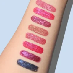 J.Cat Beauty Crystal Burst Liquid Lipstick, błyszczyk do ust z drobinkami 105 Metallic Berry, 0,8 g