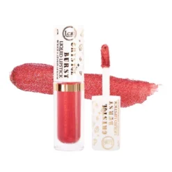 J.Cat Beauty Crystal Burst Liquid Lipstick, błyszczyk do ust z drobinkami 106 Punk Magenta, 0,8 g