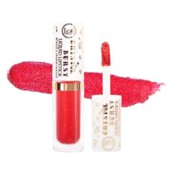 J.Cat Beauty Crystal Burst Liquid Lipstick, błyszczyk do ust z drobinkami 102 Secret Ruby, 0,8 g