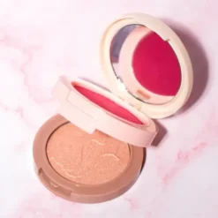 J.Cat Beauty 2 in 1 Piece of Cake Blush + Highlighter, róż i rozświetlacz 2 w 1 104 Having Fairy Good Day, 12,1 g