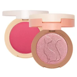 J.Cat Beauty 2 in 1 Piece of Cake Blush + Highlighter, róż i rozświetlacz 2 w 1 104 Having Fairy Good Day, 12,1 g