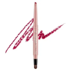 J.Cat Beauty Lip Contour Pencil & Brush, automatyczna konturówka do ust z pędzelkiem 202 Garnet Red, 0,22 g