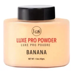 J.Cat Beauty Luxe Pro Powder, sypki puder utrwalający, 101 Banana, 42 g