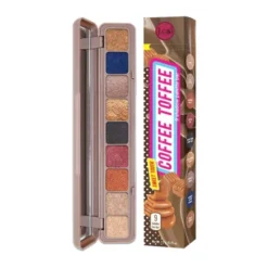 J.Cat Beauty Sweet Tooth 9 Shadow Palette Bar, paleta cieni do oczu, 102 Coffee Toffee, 7,2 g