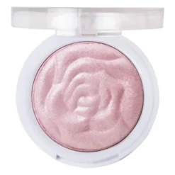J.Cat Beauty, You Glow Girl, Wypiekany rozświetlacz do twarzy i ciała, 106 Bella Rose, 8,5 g