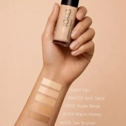 Joko Luminous Touch Serum Foundation, podkład - serum, W105 Tan Bronze, 30 ml