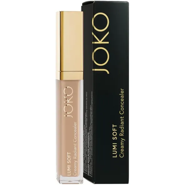 Joko Lumi Soft, rozświetlający korektor, W03 Beige, 6,5 ml