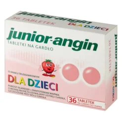 Junior angin, tabletki na gardło, 36 szt.