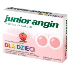 Junior angin, tabletki na gardło, 24 szt.