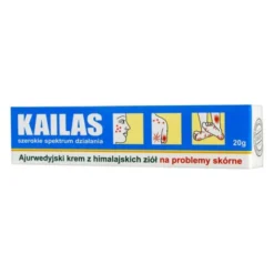Kailas, ajurwedyjski krem z himalajskich ziół na problemy skórne, 20 g