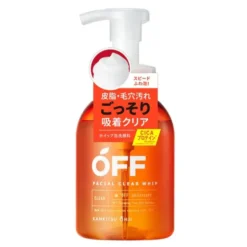 Kankitsu Ohji, Facial Clear Whip, oczyszczająca pianka dla mężczyzn, 360 ml