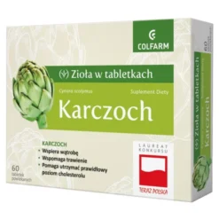 Karczoch, tabletki powlekane, 60 szt.