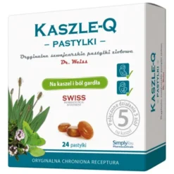 Kaszle-Q, pastylki do ssania, 24 szt.