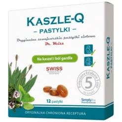 Kaszle-Q, pastylki do ssania, 12 szt.