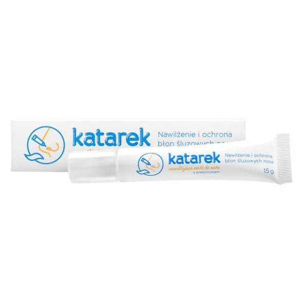 Katarek, nawilżająca maść do nosa z prebiotykiem, 15 g