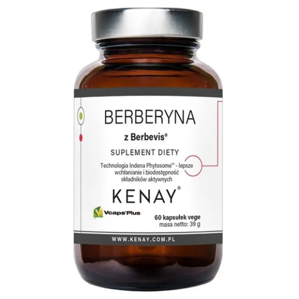 KENAY Berberyna Fitosomowa z Berbevis, kapsułki, 60 szt.