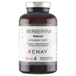 KENAY Berberyna Rebersa, kapsułki, 300 szt.