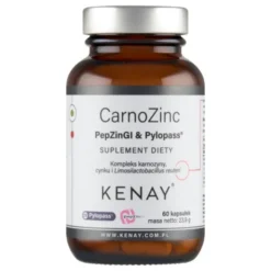 KENAY CarnoZinc PepZinGI & Pylopass, kapsułki, 60 szt.