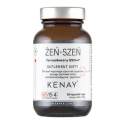 KENAY Żeń-szeń fermentowany GS15-4, kapsułki, 30 szt.