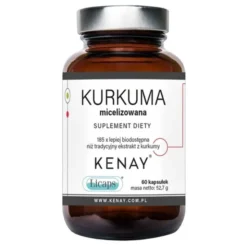 KENAY Kurkuma micelizowana, kapsułki, 60 szt.