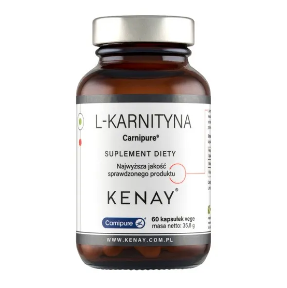KENAY L-Karnityna Carnipure, kapsułki,60 szt.