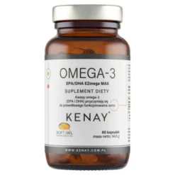 KENAY Omega-3 EPA/DHA EZmega max, kapsułki, 60 szt.