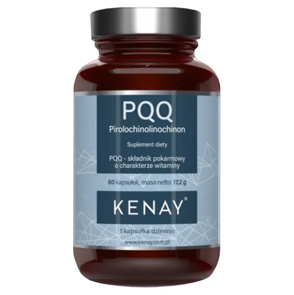 Kenay, PQQ Pirolochinolinochinon, kapsułki, 60 szt.