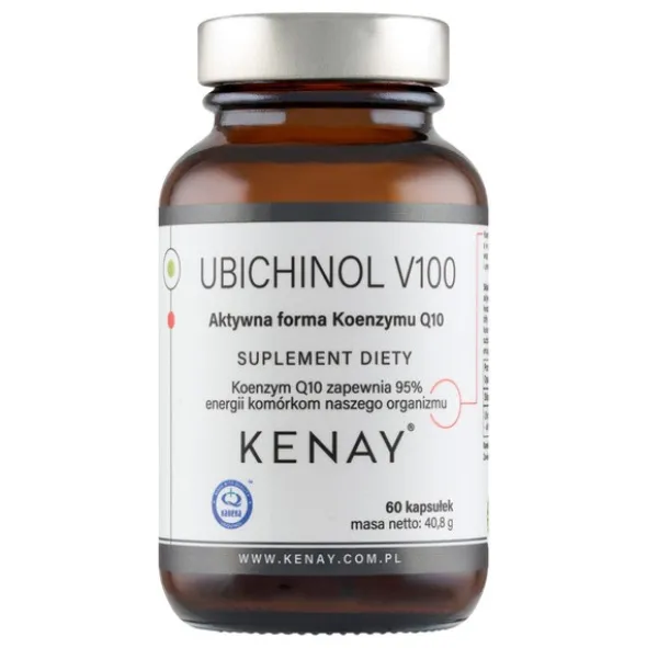 KENAY Ubichinol V100, kapsułki, 60 szt.