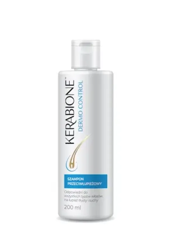 Kerabione Dermo Control, szampon przeciwłupieżowy, 200 ml