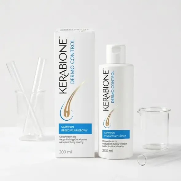 Kerabione Dermo Control, szampon przeciwłupieżowy, 200 ml