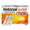 Ketonal Sprint Max, 50 mg, granulat do sporządzania roztworu doustnego, 12 saszetek