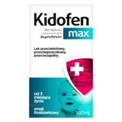 Kidofen max, 250 mg/5ml, zawiesina doustna, 100 ml
